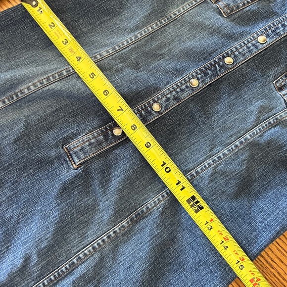Jacob Conextion Stretch Vintage Denim Dress 7/8 - Picture 8 of 12